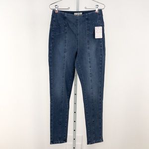 Free People Indigo Feel Alright Skinny Jeggings
